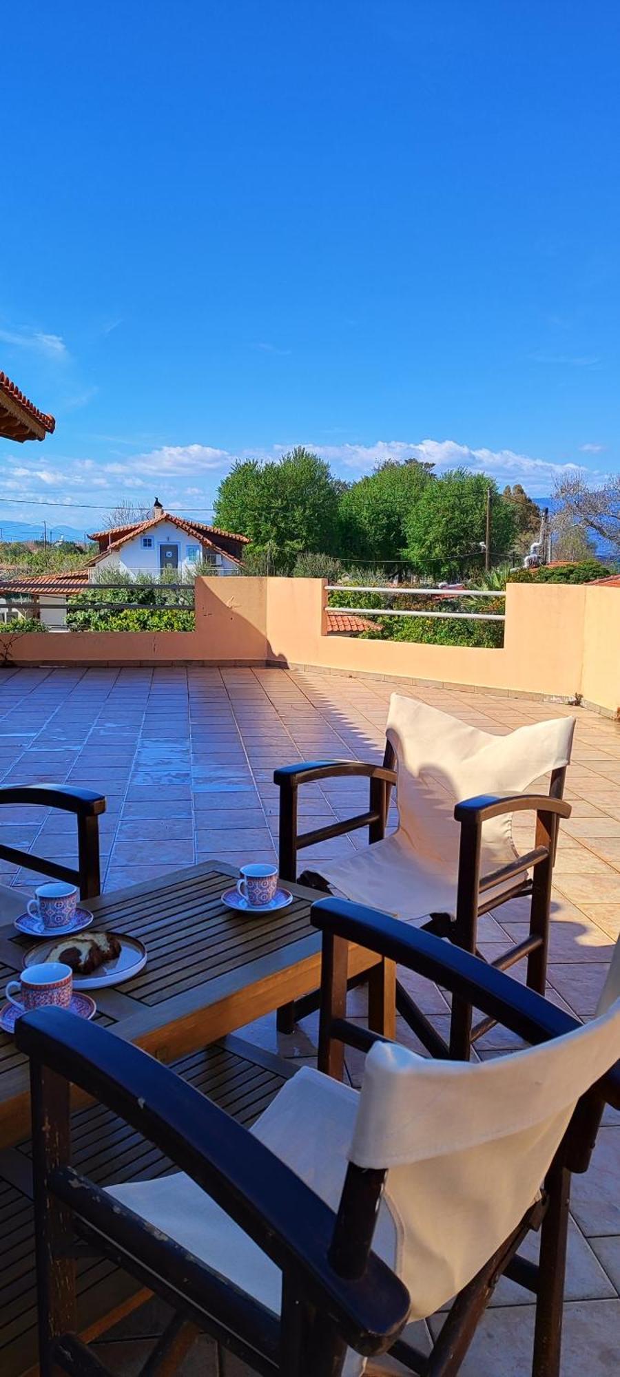 Sea View House Apartment Aigio Exterior photo